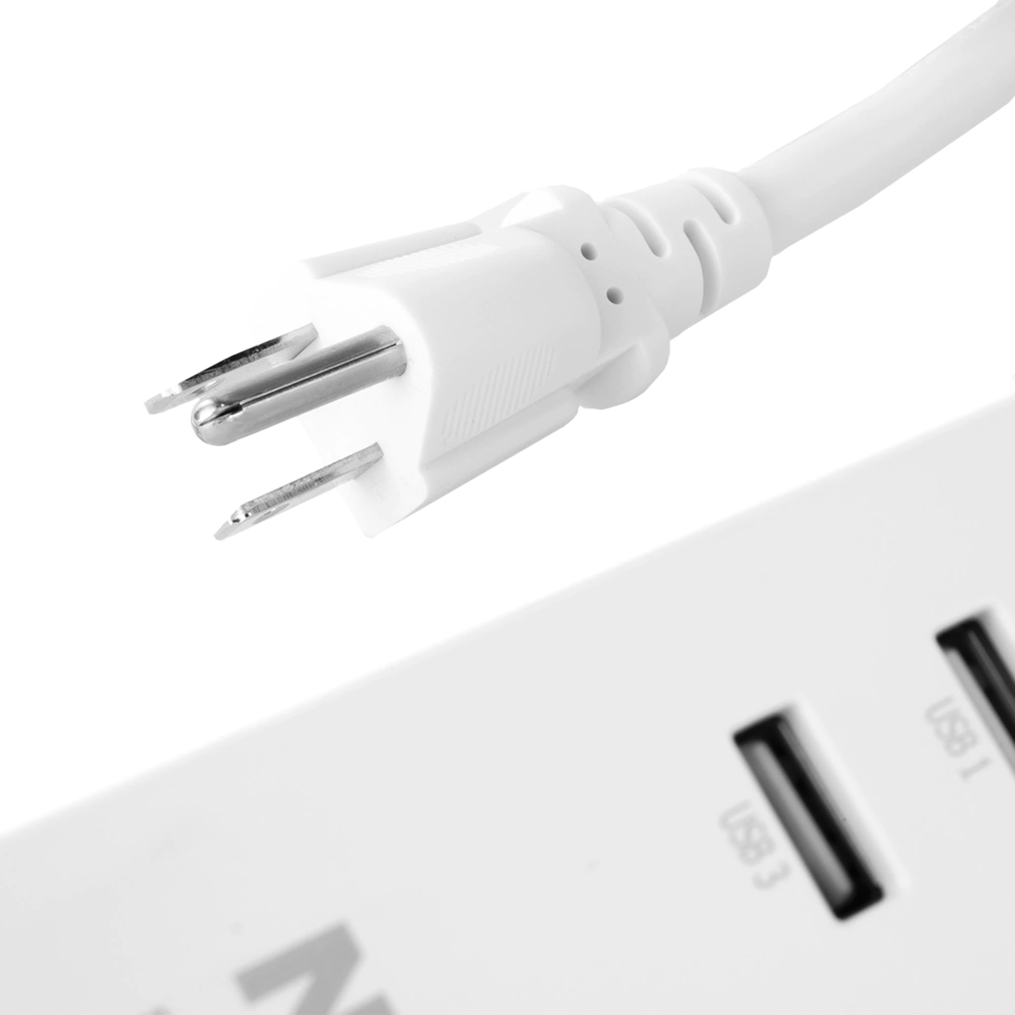 Nexxt Solutions Smart Wi-Fi Programmable Power Strip in White